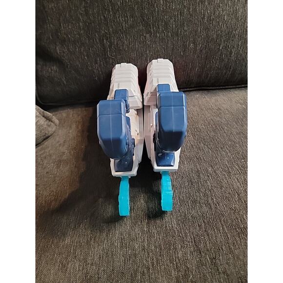 Pair Of Zuru X Shot MK3 Guns XShot Toy Guns White Blue‎ Orange - Picture 5 of 6